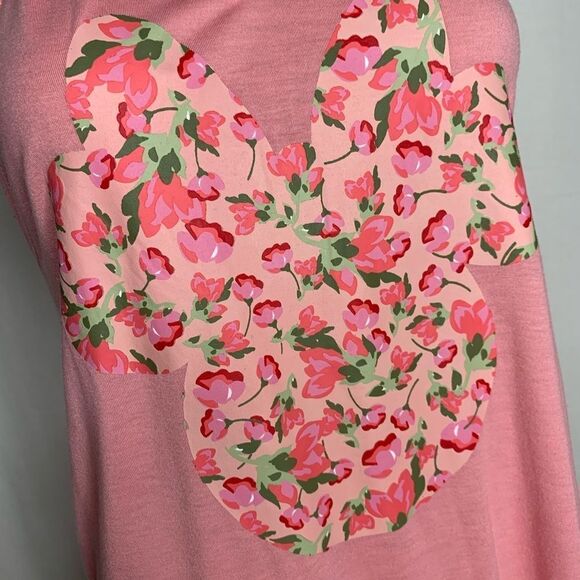 Disney Boutique Minnie Mouse Floral Lace Tank Top - Picture 3 of 8